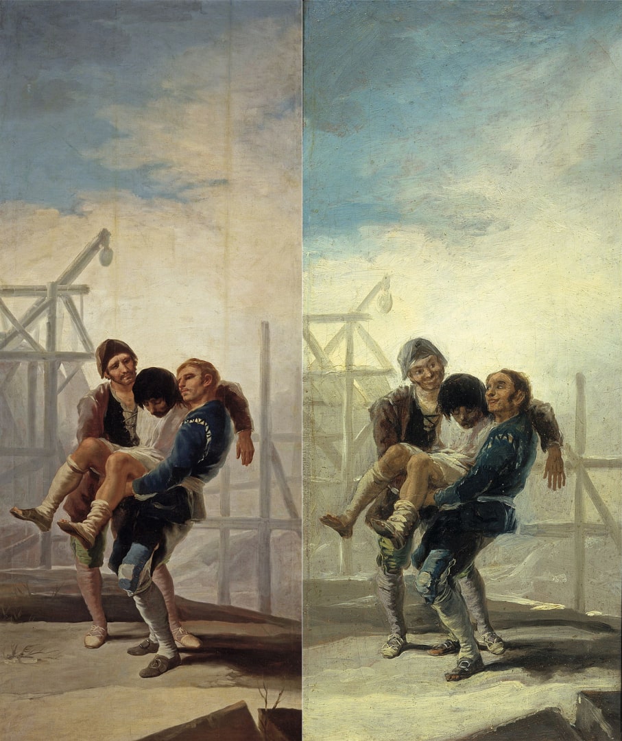 Francisco de Goya, El albañil herido/El albañil borracho, 1786-1787