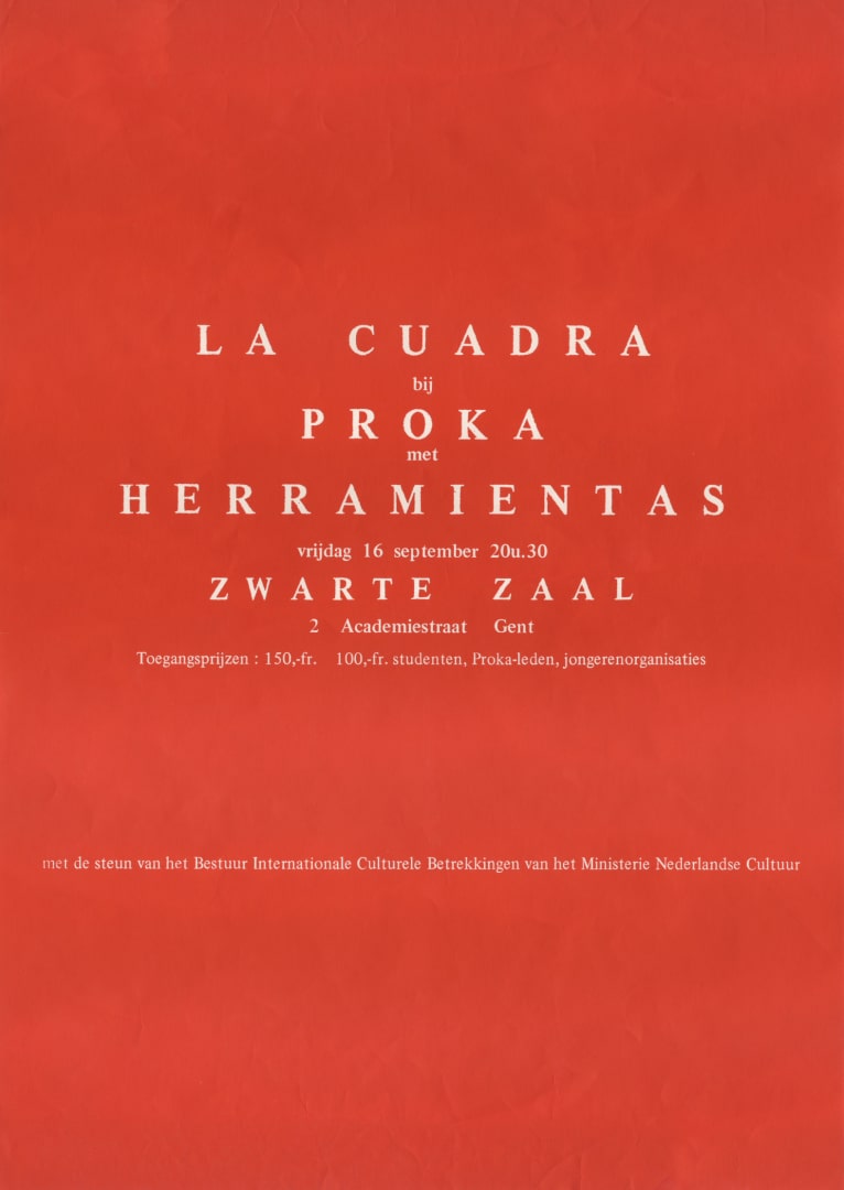 La Cuadra de Sevilla, Herramientas, 1977