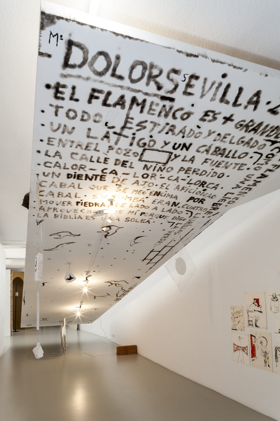 El ciclo expositivo «entartete «kunst»» abunda en Sevilla en la relación entre flamenco y contracultura con obras de Víctor Jaenada y David Pielfort